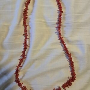 Elegant Red Coral Necklace